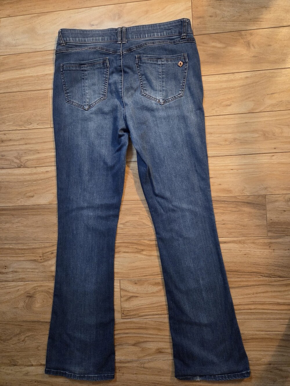 Democracy Ab Solution Bootcut Jeans Womens Shaping Stretch Size 10 - Picture 5 of 9